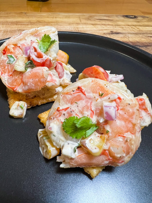 Shrimp Ambrosia and CRACK SAUCE