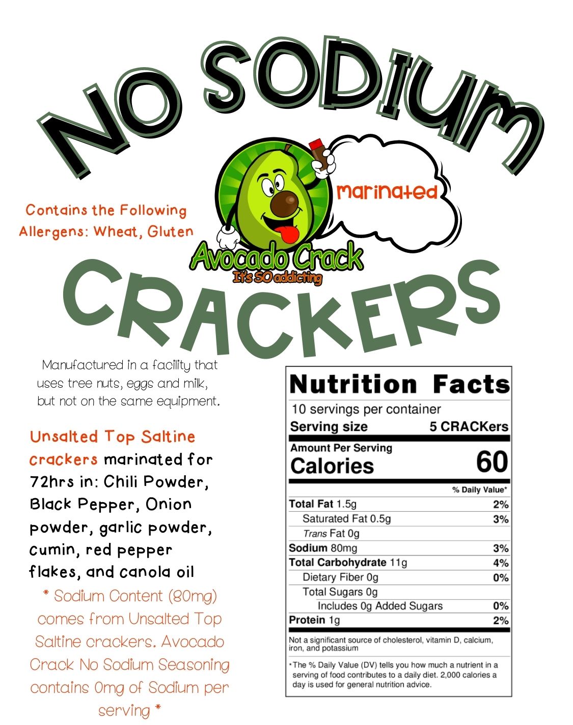 Avocado Crack + CRACKer Pack 8oz Combo Pack