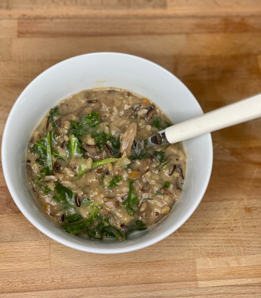 Wild Rice and Mushroom Soup
