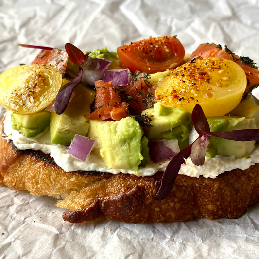 Avocado Crack Smoked Salmon Avocado Toast