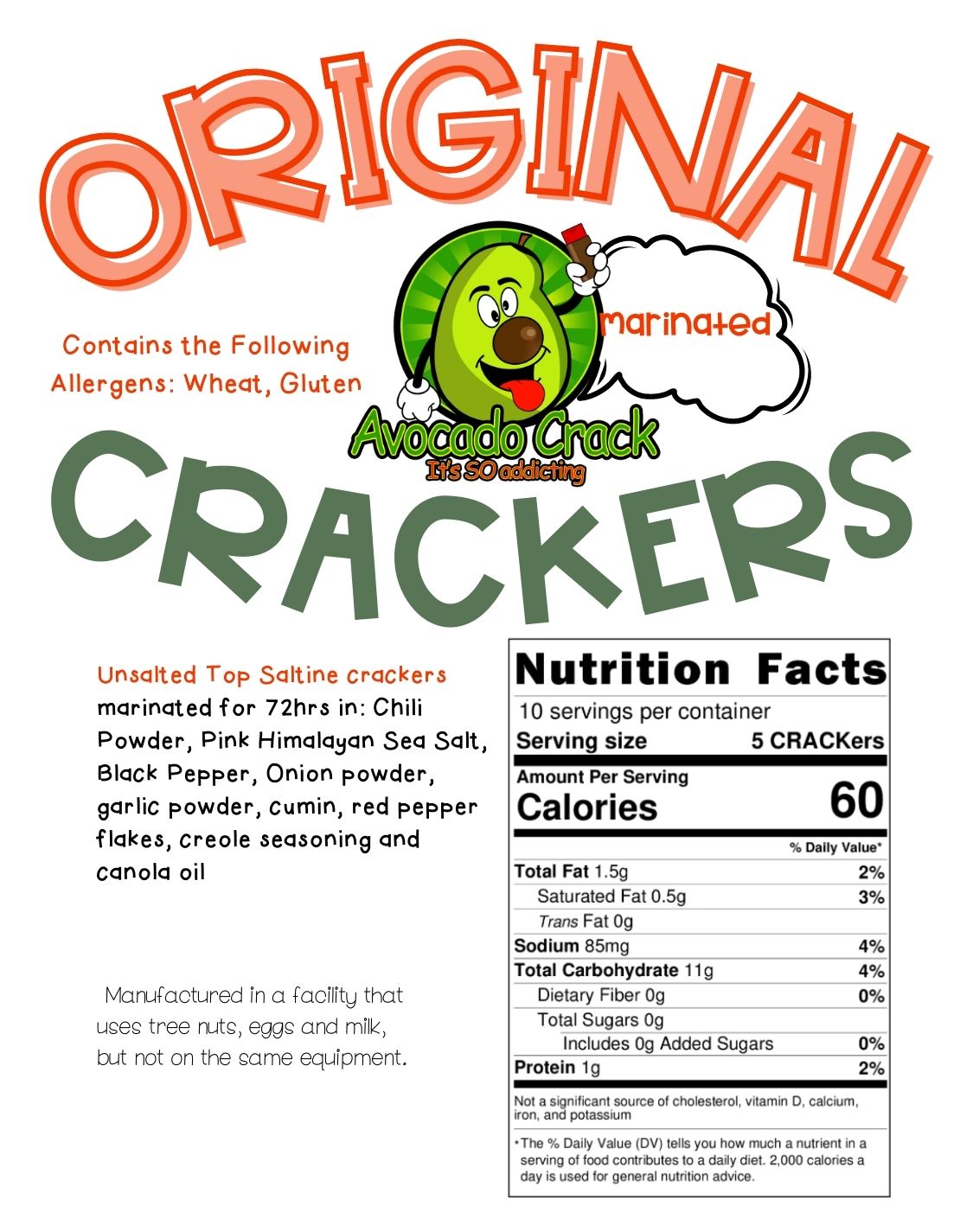 Avocado Crack CRACKer Pack